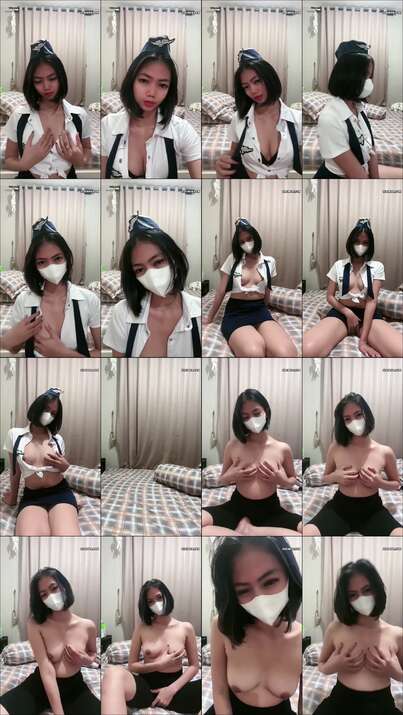 Uting Azkaa Bondol Cosplay Pramugari 62794746 ID Mango