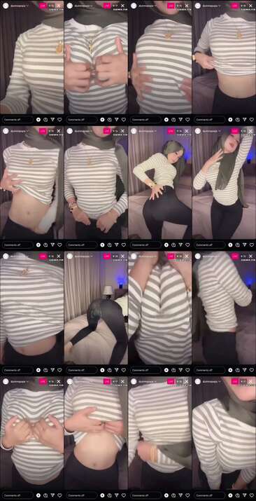 Desahan Awek Hijab Little Woman Live Private Instagram