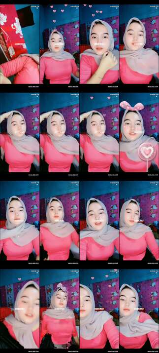 Mekinya Cewek Hijabers Tobrut Baju Merah Nih Dream