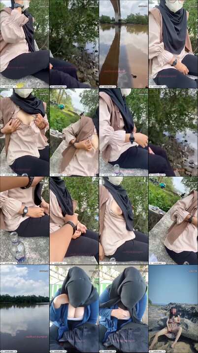 Kompilasi Cewek Berjilbab Nakal Doyan Eksib Omek Viral
