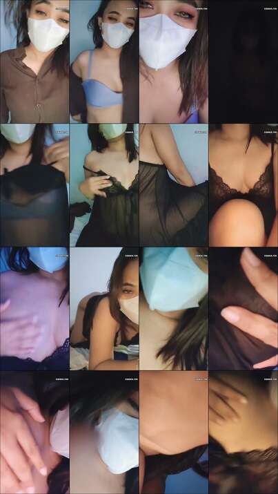 Lepas Hijab Ganti Lingerie Pamer Lobang Pipis Mango
