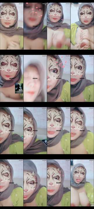 Renaa Hijabers Nakal Pamer Toket Pentilnya Pink Dream