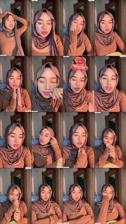 Nana Cantik Jilbab Coklat Sengaja Pamer Belahan Instagram