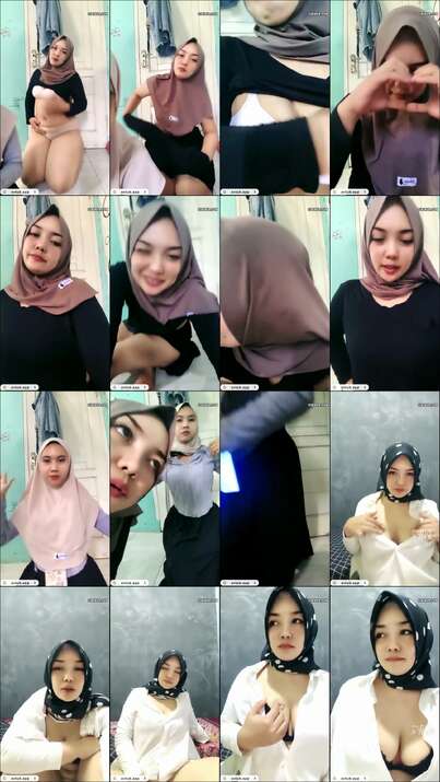 Bunda MILF Jilbab Show Toket Meki Bareng Tetangga
