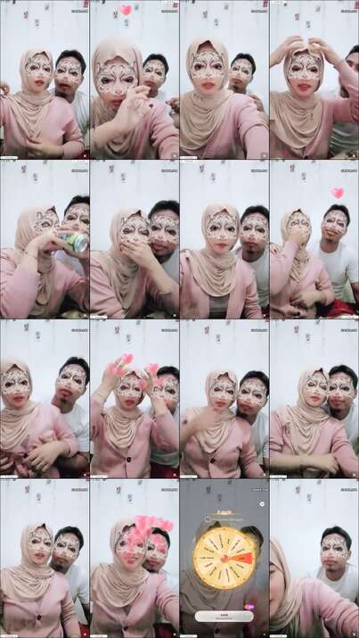 Angel Istri Hijabers Cantik Pasutri Foreplay Nenen