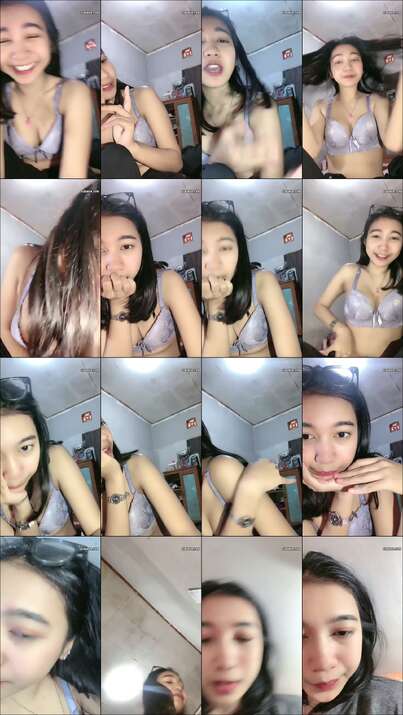 Carla Mahasiswi Cakep Lepas Branya Pamer Uting Dream