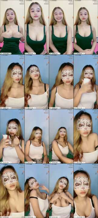 Pesona Susu Bulet Cewek Pirang Baru Jadi Host Dream