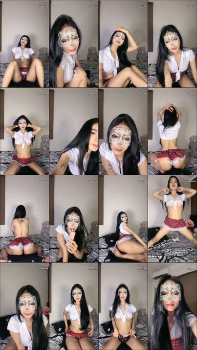 Ulekan Cewek Tocil Berseragam Yahud Lepas Baju Mango