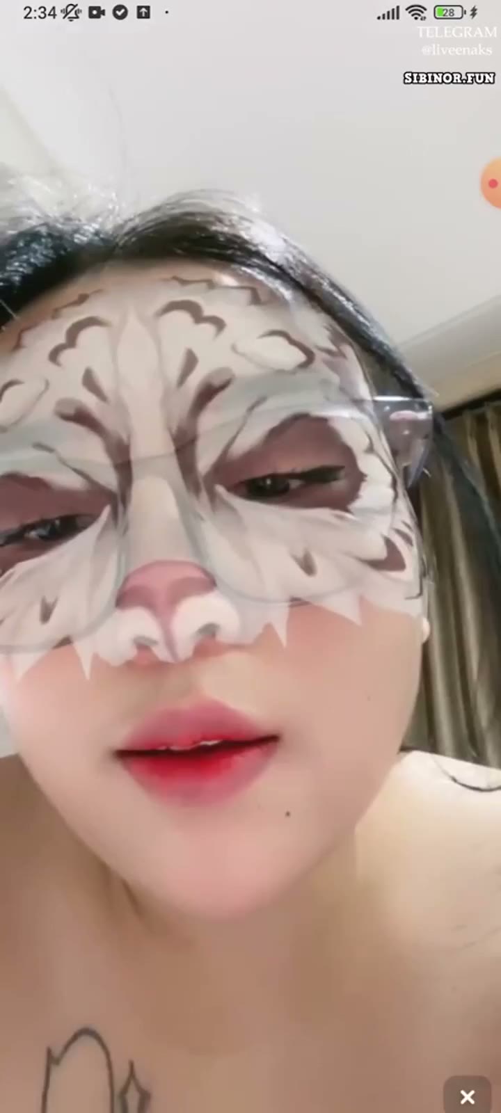Monika Tobrut Cantik Lepas Kacamata Bugil Dream