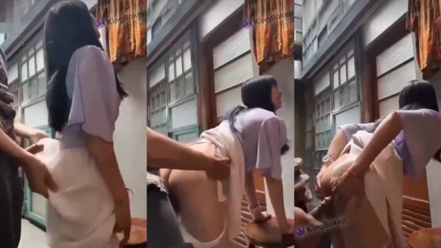 Bokep Indo Terp4ksa Nungging Karena Ayang Lagi Sange